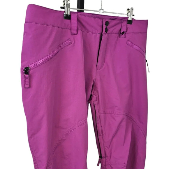Burton Women's Pink Flare Pants - Picture 6 of 10